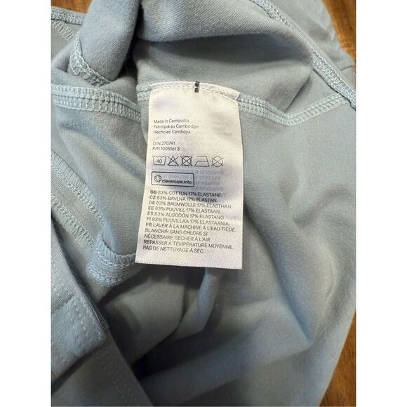 H&M G String Bodysuit Size Medium Turquoise - Picture 5 of 7